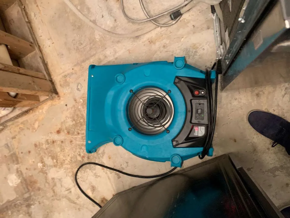 Air mover drying equipment for Mold Remediation & Removal in Corning